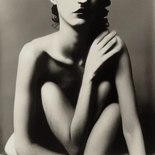 Image similar to a Man Ray's photograph, high definition