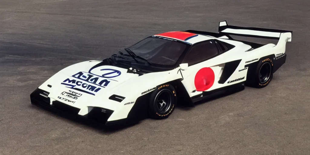 Image similar to “1980s McLaren Senna”