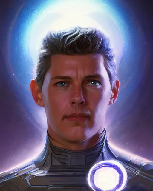 Image similar to reed richards, perfect face, cinematic, stunning, strong, highly detailed, psychedelic, digital painting, artstation, smooth, hard focus, illustration, art by jessica rossier and and brian froud