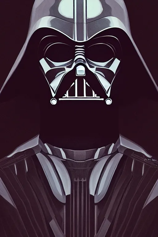 Prompt: a portrait of darth vader, fantasy, sharp focus, intricate, elegant, digital painting, artstation, matte, highly detailed, concept art, illustration, ambient lighting, art by ilya kuvshinov, artgerm, alphonse mucha, and greg rutkowski