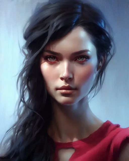 Image similar to karl - heinz urban!!!, fine - face, audrey plaza, realistic shaded perfect face, fine details. anime. magali villeneuve, artgerm, jeremy lipkin and michael garmash and rob rey