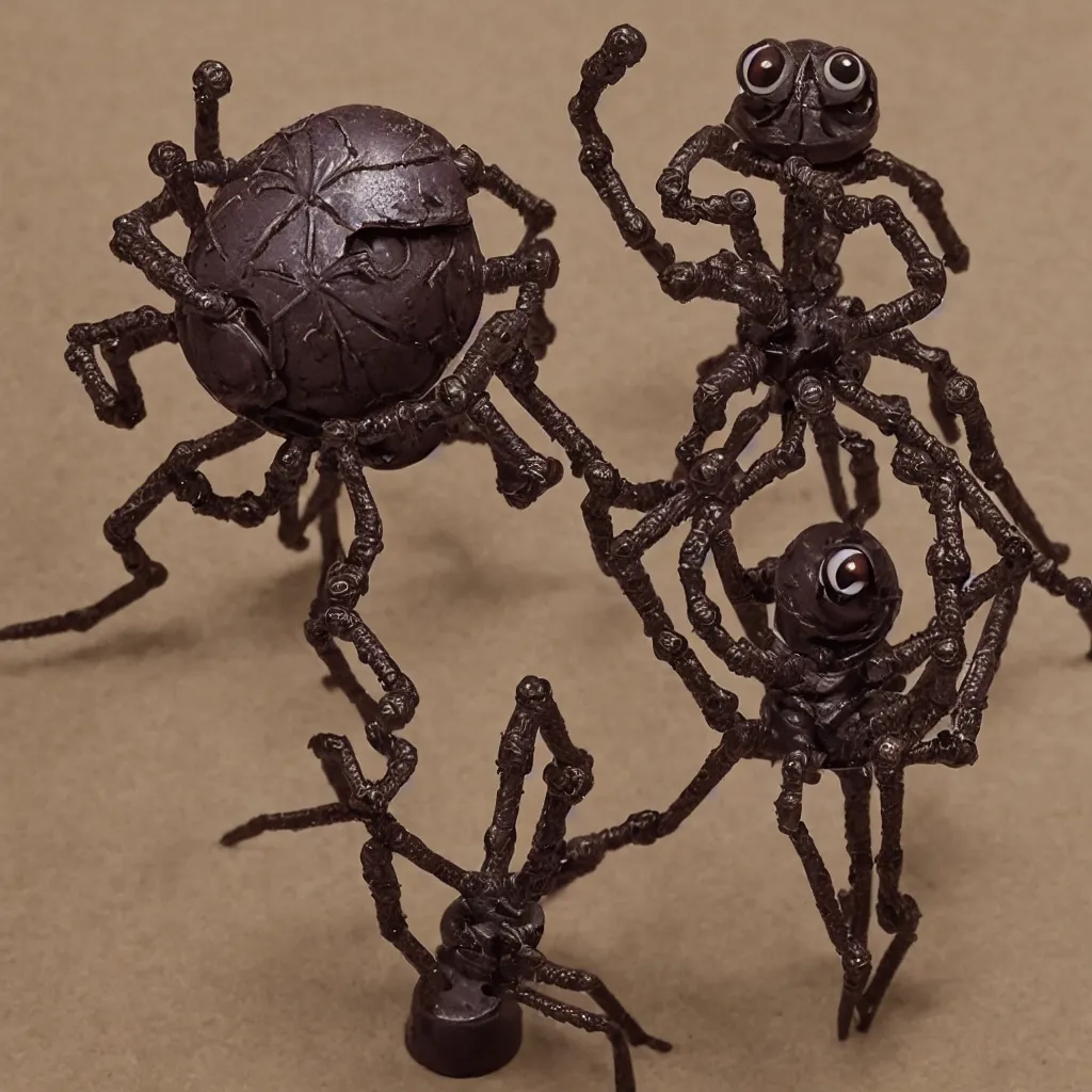 Image similar to beholder with spider legs