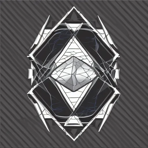 Prompt: shattered mirror, style of hydro74, vector