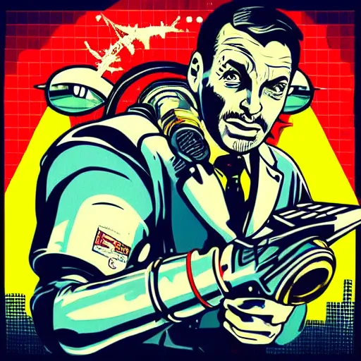 Image similar to i believe i can fly!!! pop art, pixel, bioshock, gta chinatown, artgerm, richard hamilton, mimmo rottela, julian opie, aya takano, intricate, sharp focus, concept art, smooth