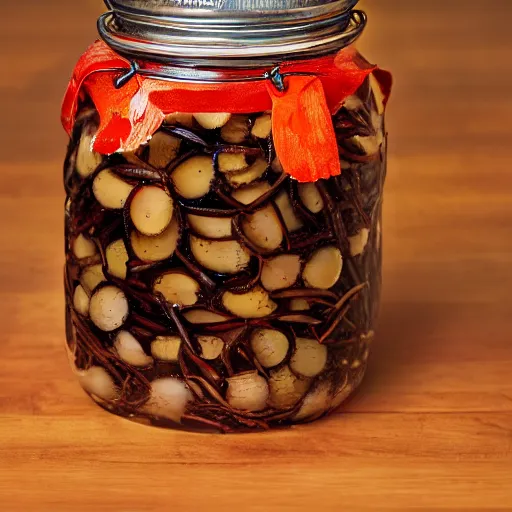 Image similar to a jar with pickled rats