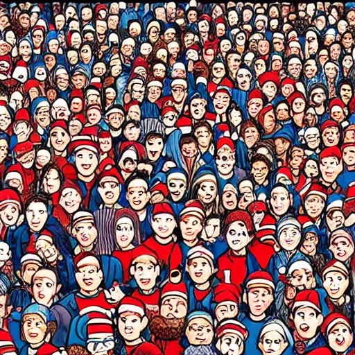 Image similar to where's waldo pg. 13 High-def