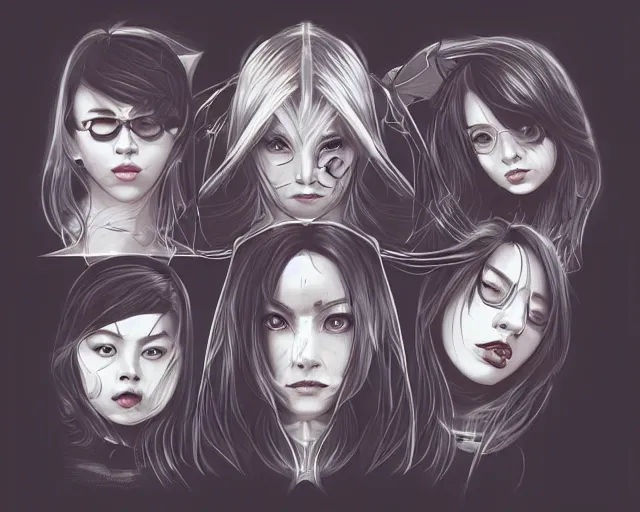 Image similar to who we are, a simple vector based illustration, by ross tran, artgerm, surrealism