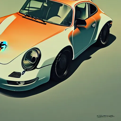 Prompt: Porsche designed by Appleo, Organic Painting, sunny day, Matte Painting, bold shapes, hard edges, street art, trending on artstation, by Sam Youn and Gil Elvgren and Sachin Teng