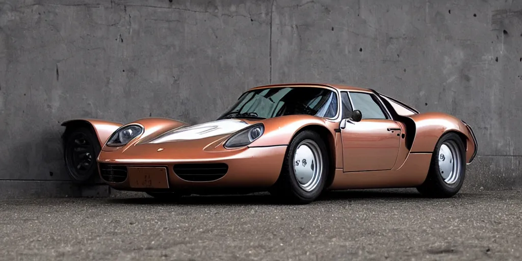 Image similar to “1970s Porsche 918”