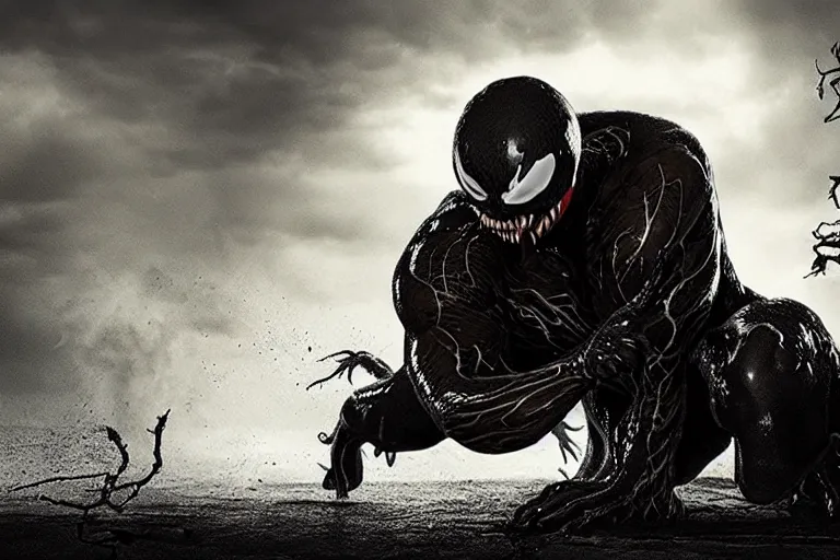 Prompt: venom by Emmanuel Lubezki