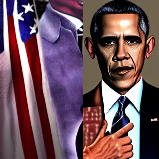Image similar to photo of obama dressed as yoshikage kira