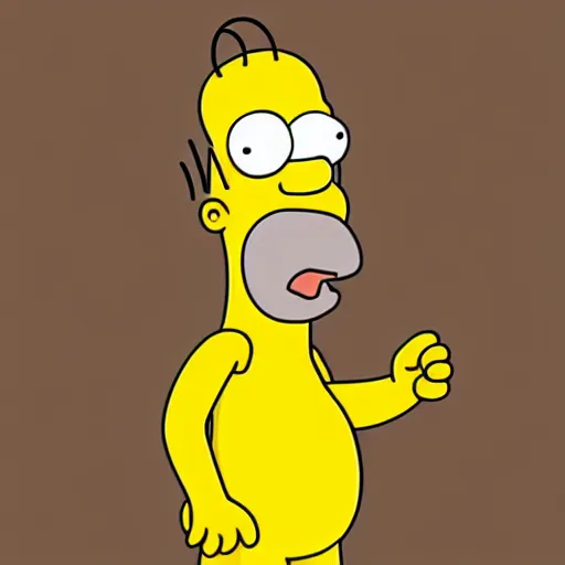 Prompt: Homer Simpson looking for a pie, hyper realistic, HD, HQ, photo realistic