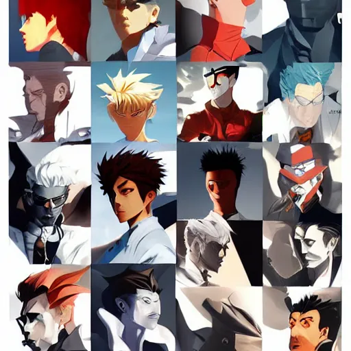 Image similar to face icon stylized minimalist trigun, loftis, cory behance hd by jesper ejsing, by rhads, makoto shinkai and lois van baarle, ilya kuvshinov, rossdraws global illumination