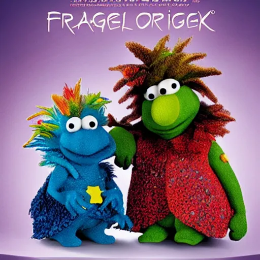 Prompt: fraggle rock elden ring