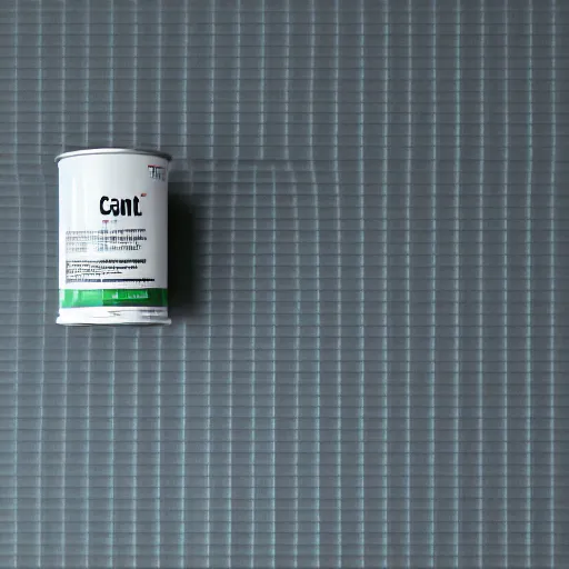 Image similar to can of paint, minimal, modern