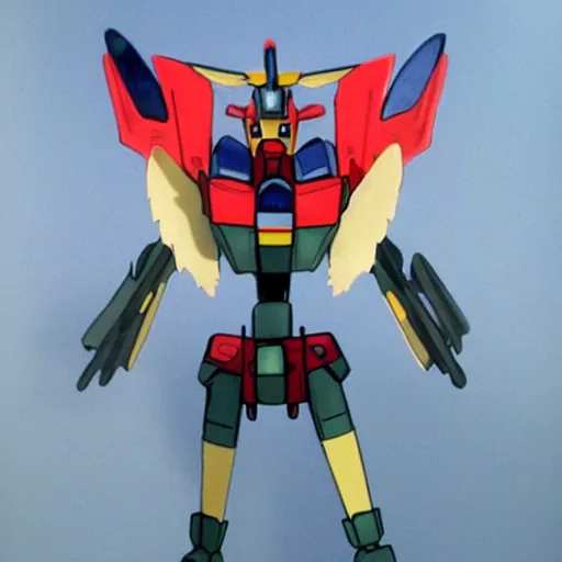 Image similar to mosquito, in the shape of gundam