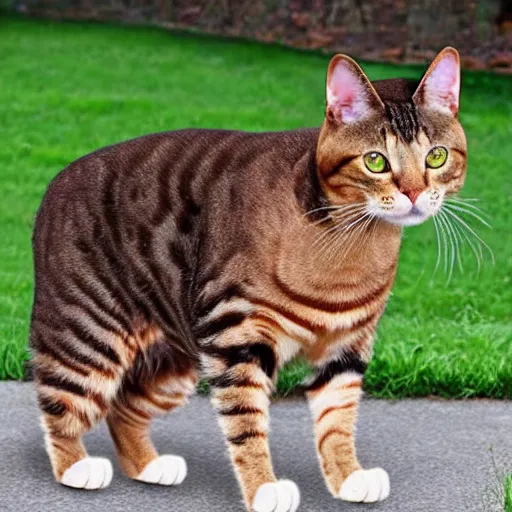 Image similar to realistic cat dog hybrid animal