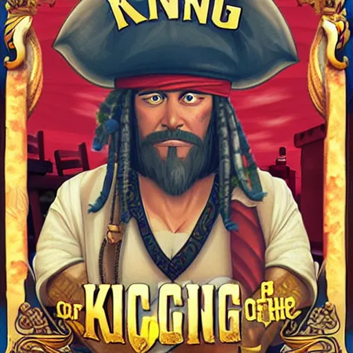 Prompt: King of the pirates