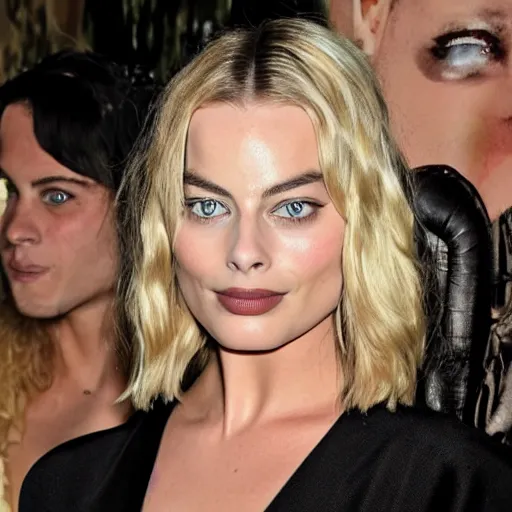 Prompt: margot robbie in drag