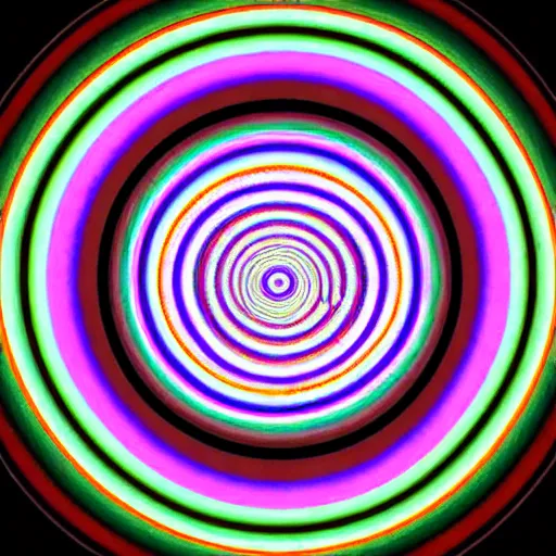 Image similar to psychedelic hypnotic optical illusion that helps people think