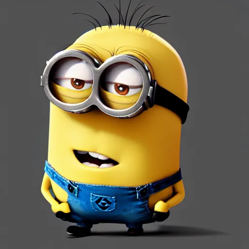 hyper realistic photo of a minion from despicable me | Stable Diffusion ...