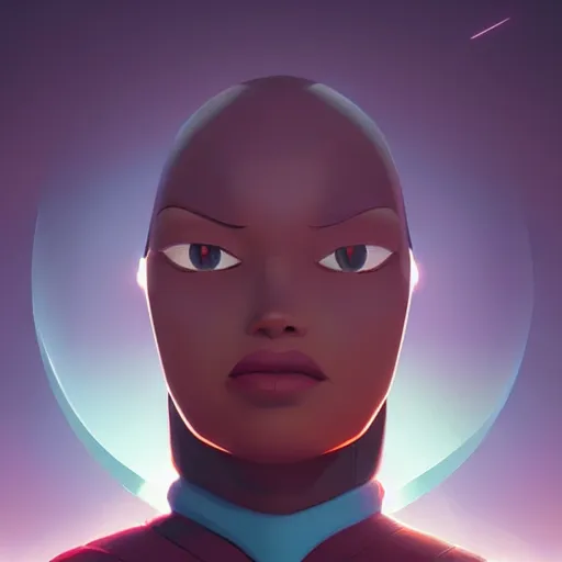 Image similar to face icon stylized minimalist the day the earth stood still 1 9 5 1, loftis, cory behance hd by jesper ejsing, by rhads, makoto shinkai and lois van baarle, ilya kuvshinov, rossdraws global illumination