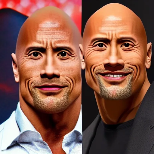 Image similar to Dwayne Johnson as The American Rock