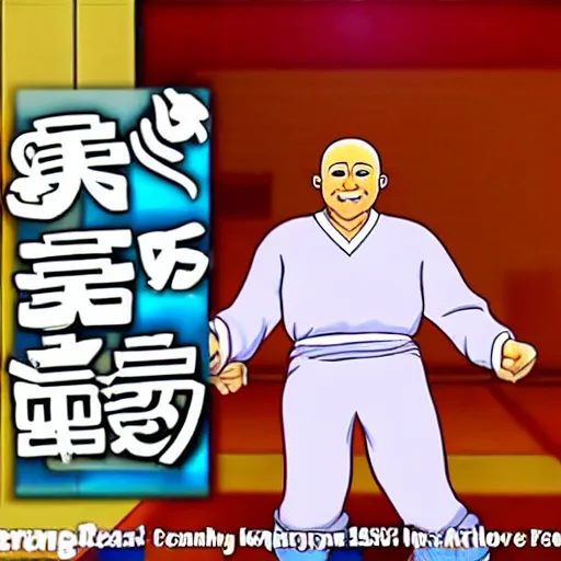 Prompt: Mr. Clean in the style of Japanese commercial