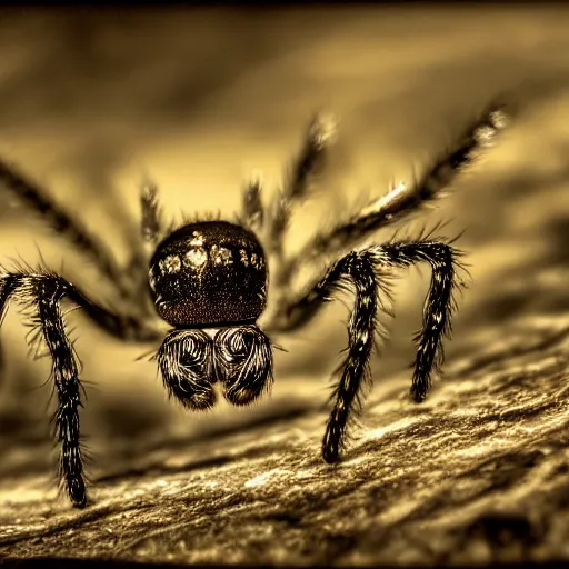 Image similar to come into my parlour, said the spider to the fly cinematic 3 5 mm hdr 8 k