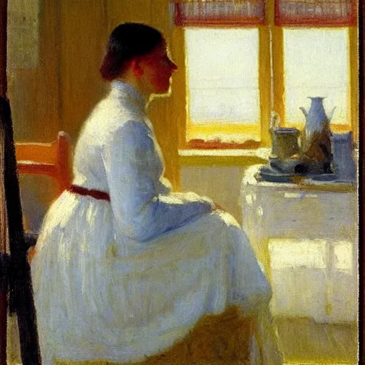 Image similar to anna ancher