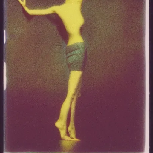 Image similar to vogue giallo photoshoot by annie liebovitz, fritz lang, and beksinski, cursed polaroid, 3 5 mm