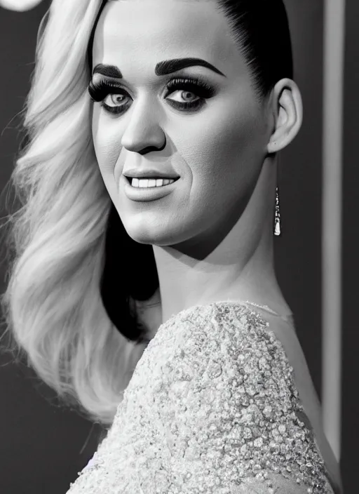 cinematic portrait of pregnant katy perry in a white | Stable Diffusion ...