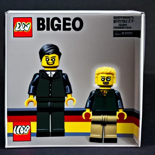 Image similar to Hitler Lego box