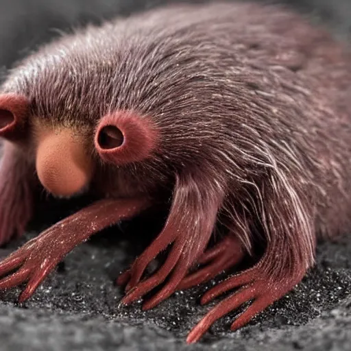 Prompt: star nosed mole
