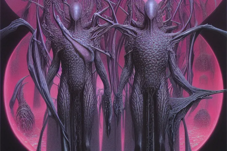 Prompt: stream of love and happiness, intricate, ultra high definition, ultra detailed, symmetry, sci - fi, dark fantasy, by wayne barlowe