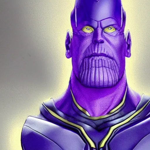 Prompt: thanos but gay