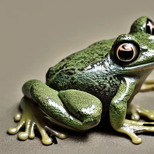 Image similar to frog as teapot, photo, 5 5 mm