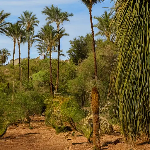 Prompt: rainforest in the desert