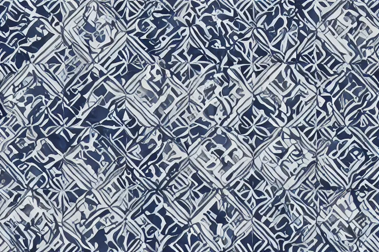 Image similar to rhythmical ornament black blue white squares geometric abstract design minimalism