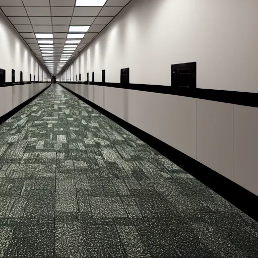 Image similar to albedo texture of corporate grey flicked vinyl tiles but each tile is randomly red green or blue, flat lighting, contrast, top - down photo, perfectly tileable