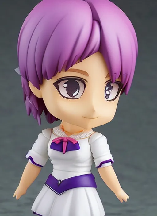 Image similar to princess diana nendoroid, well - designed, realistic lighting, anime chibi, promotional,