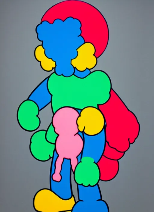 Image similar to kaws artwork