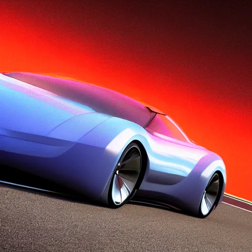 Image similar to concept car, digital art, 3d render, fast, motion blur, neon