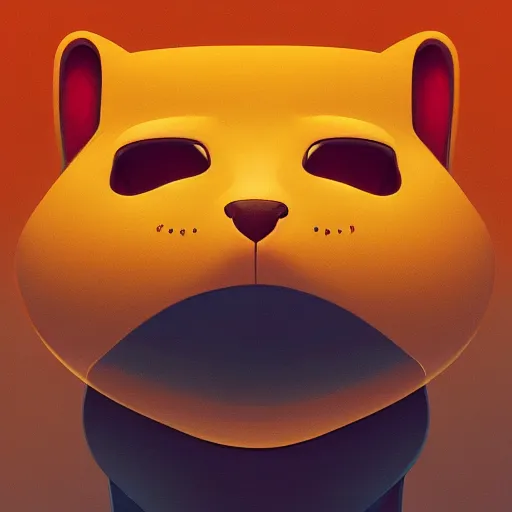 Image similar to face icon stylized minimalist catdog, loftis, cory behance hd by jesper ejsing, by rhads, makoto shinkai and lois van baarle, ilya kuvshinov, rossdraws global illumination