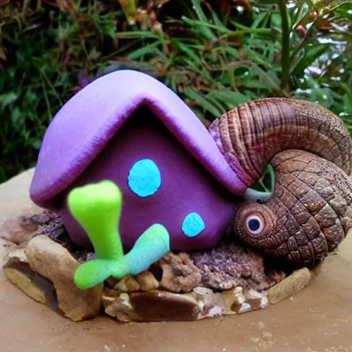 Prompt: serious snail home with out panther