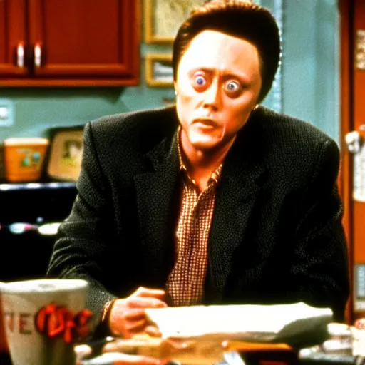 Image similar to christopher walken starring in 90's sitcom