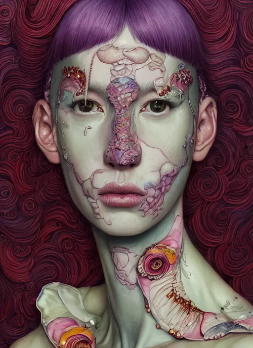 Image similar to perfect skin :: by Martine Johanna and Simon Stålenhag and Chie Yoshii and Casey Weldon and Guillermo del toro :: ornate, dynamic, particulate, rich colors, intricate, elegant, highly detailed, centered, artstation, smooth, sharp focus, octane render, 3d