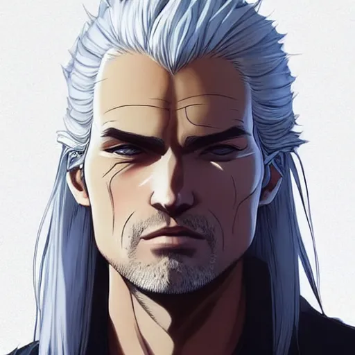 The Witcher fans astounded with Geralt of Rivia embracing anime aesthetics