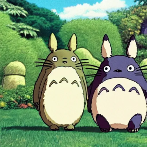 Image similar to my neighbor totoro