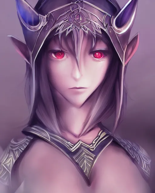 Prompt: elven dark elf girl, in the style of sumihei, tokyo ravens style, dynamic lighting, fantasy concept art, trending on art station, stunning visuals, ultra detailed